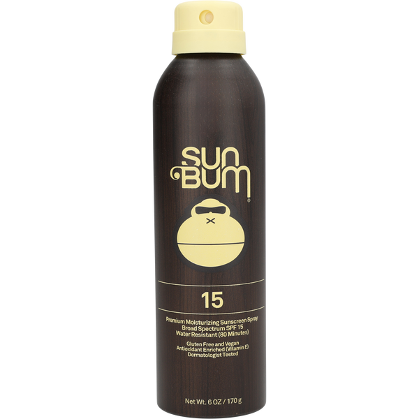 Sun Bum by Sun Bum, Premium Moisturizing Sunscreen Spray Spf 15 170g/6oz