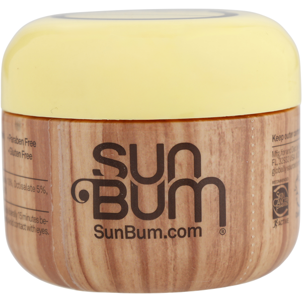 Sun Bum by Sun Bum, Face 50 Premium Sunscreen Cream With Clear Zinc Spf 50 30ml/1oz