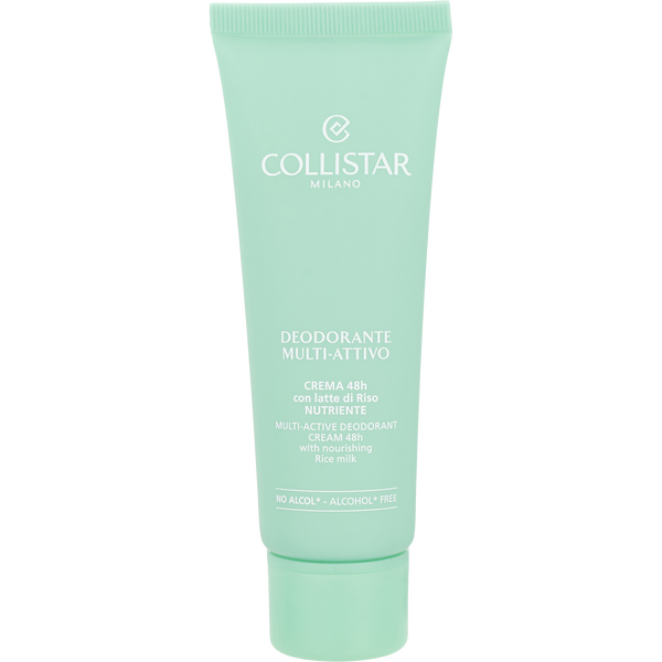 Collistar by Collistar, Multi-Active Deodorant 48h Cream Alcohol Free With Rice Milk 75ml/2.75oz