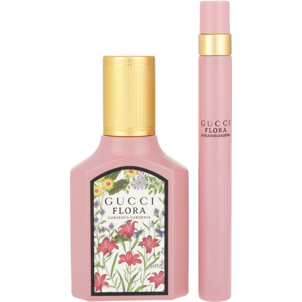 Gucci Flora Gorgeous Gardenia by Gucci, Eau De Parfum Spray 1 oz & Eau De Parfum Spray 0.33 oz Mini, image 2 of 2