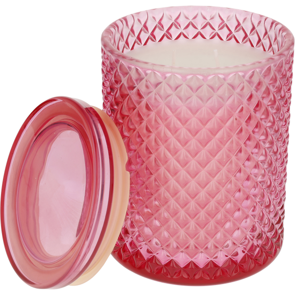 Juicy Couture Strawberry Vanilla by Juicy Couture, Luxury Scented Candle 17.5 oz