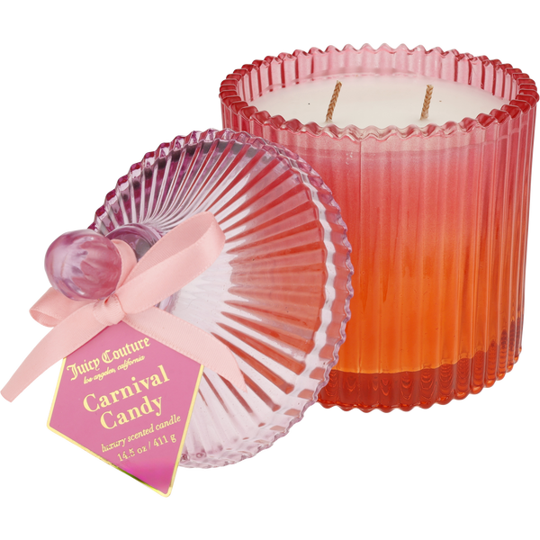 Juicy Couture Carnival Candy by Juicy Couture, Luxury Scented Candle 14.5 oz