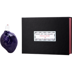 Map Of The Heart V.5 Purple Heart