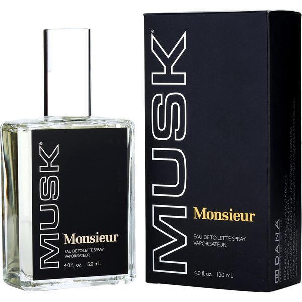 Monsieur Musk by Dana, Eau De Toilette Spray 4 oz