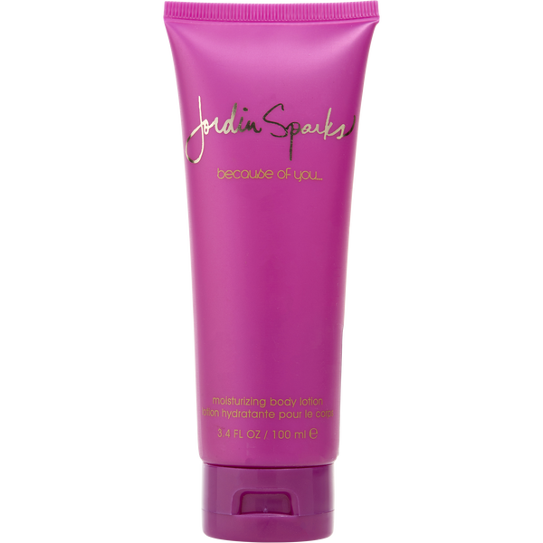 Because Of You Jordin Sparks by Jordin Sparks, Body Lotion 3.4 oz