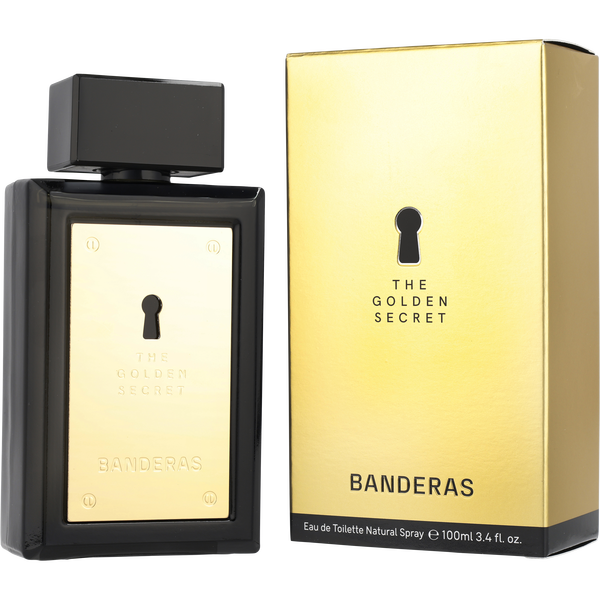 Antonio Banderas The Golden Secret by Antonio Banderas, Eau De Toilette Spray 3.4 oz, image 1 of 2