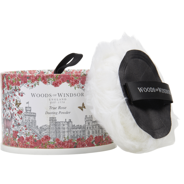 Woods Of Windsor True Rose by Woods Of Windsor, Dusting Powder 3.5 oz