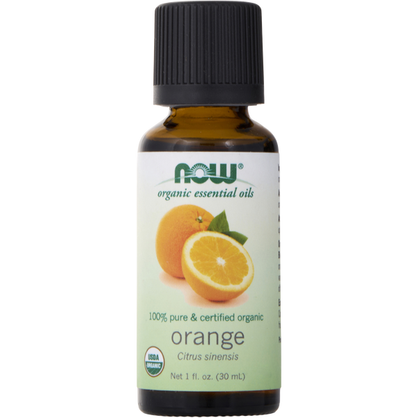 Essential Oils Now by Now Essential Oils, Orange Oil 100% Organic 1 oz