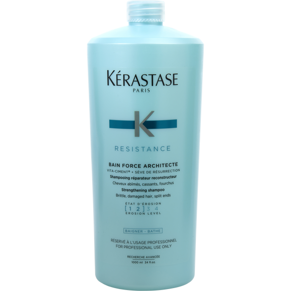 Kerastase by Kerastase, Resistance Bain Force Architecte Vita-Ciment Advanced Shampoo (Packaging May Vary) 34 oz