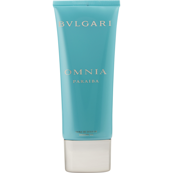 Bvlgari Omnia Paraiba by Bvlgari, Shower Oil 3.4 oz