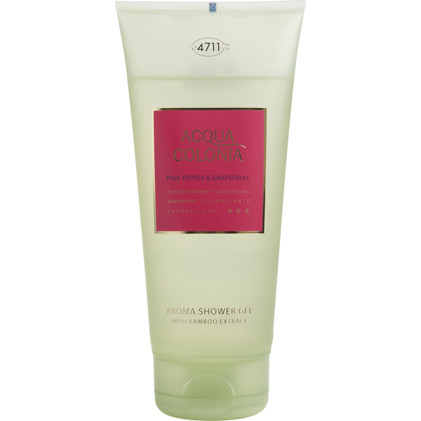 4711 Acqua Colonia Pink Pepper & Grapefruit by 4711, Shower Gel 6.8 oz
