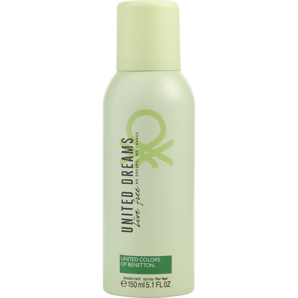 Benetton United Dreams Live Free by Benetton, Deodorant Spray 5.1 oz