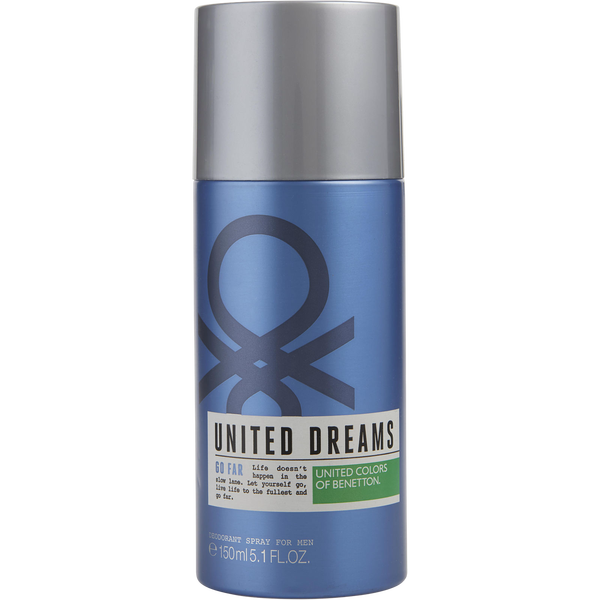 Benetton United Dreams Go Far by Benetton, Deodorant Spray 5.1 oz