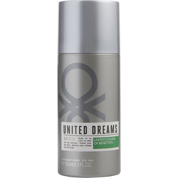 Benetton United Dreams Aim High by Benetton, Deodorant Spray 5.1 oz
