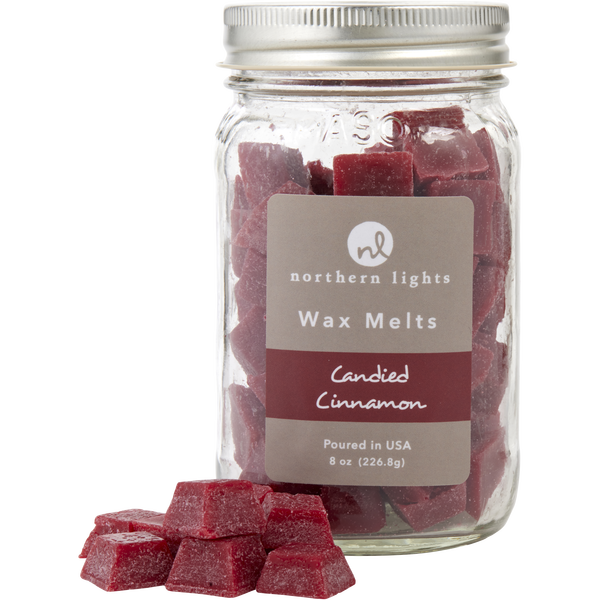 Cinnamon Scented by Northern Lights, Simmering Fragrance Chips - Jar Containing 100 Melts 7 oz