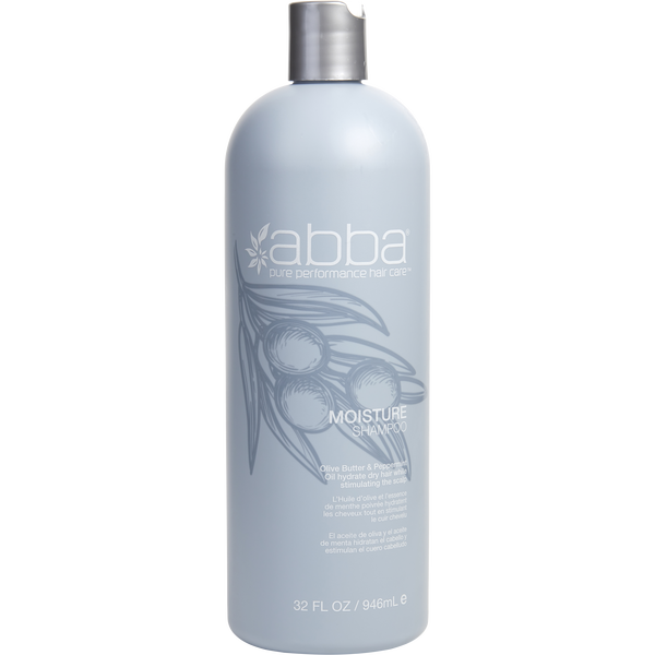 Abba by Abba Pure & Natural Hair Care, Moisture Shampoo (New Packaging) 32 oz