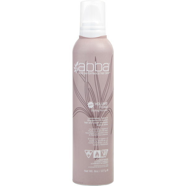 Abba by Abba Pure & Natural Hair Care, Volume Foam (New Packaging) 8 oz