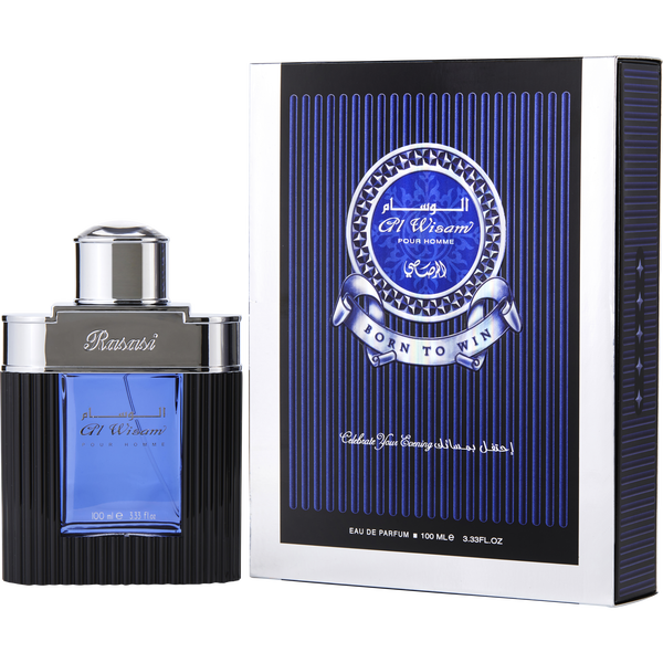 Rasasi Al Wisam Evening by Rasasi, Eau De Parfum Spray 3.3 oz
