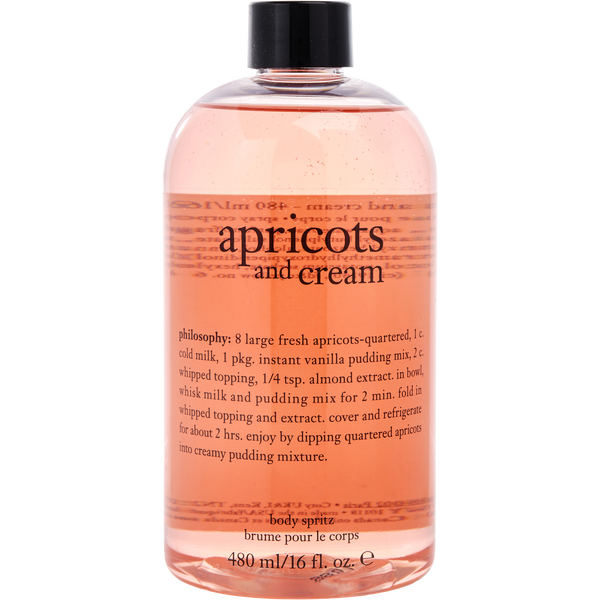 Philosophy Apricots & Cream by Philosophy, Body Spritz (No Pump) 16 oz