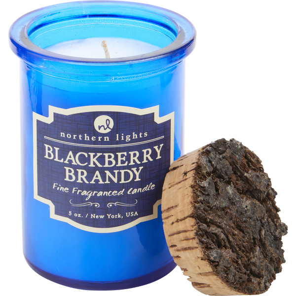 Blackberry Brandy Scented by Northern Lights, Spirit Jar Candle 5 oz. - Burns 35 Hours