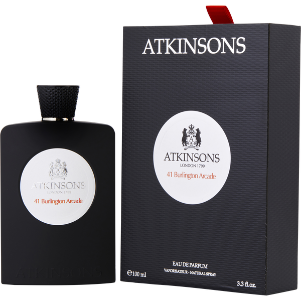 Atkinsons 41 Burlington Arcade by Atkinsons, Eau De Parfum Spray 3.3 oz