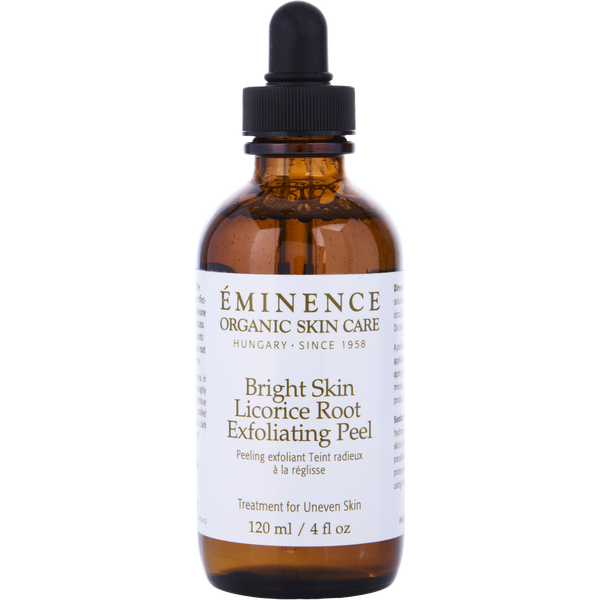 Eminence by Eminence, Bright Skin Licorice Root Exfoliating Peel (With 35 Dual-Textured Cotton Rounds) 118ml/4oz