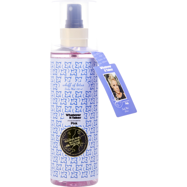 Whatever It Takes Pink Whiff Of Lotus by Whatever It Takes, Charm Roses Body Mist 8 oz