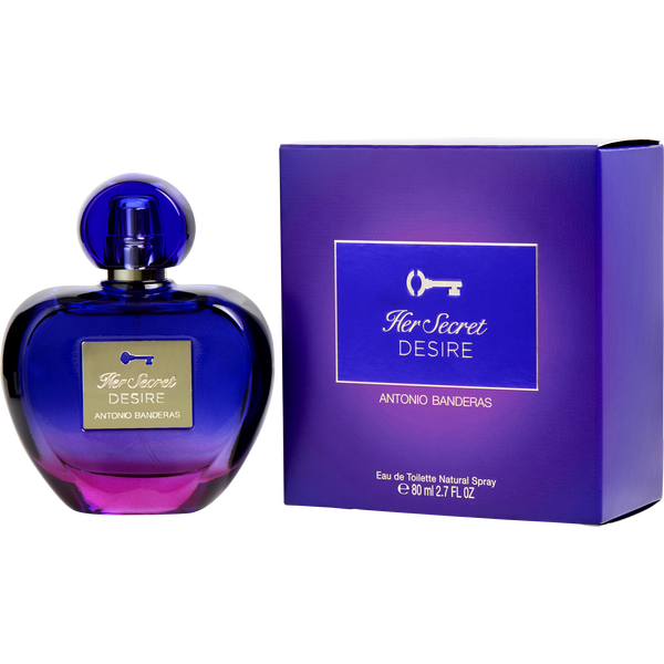 Her Secret Desire by Antonio Banderas, Eau De Toilette Spray 2.7 oz