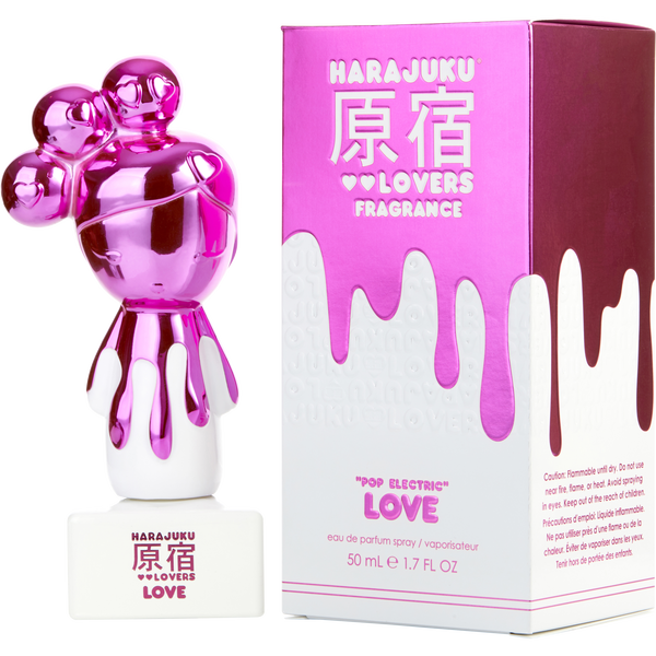 Harajuku Lovers Pop Electric Love by Gwen Stefani, Eau De Parfum Spray 1.7 oz