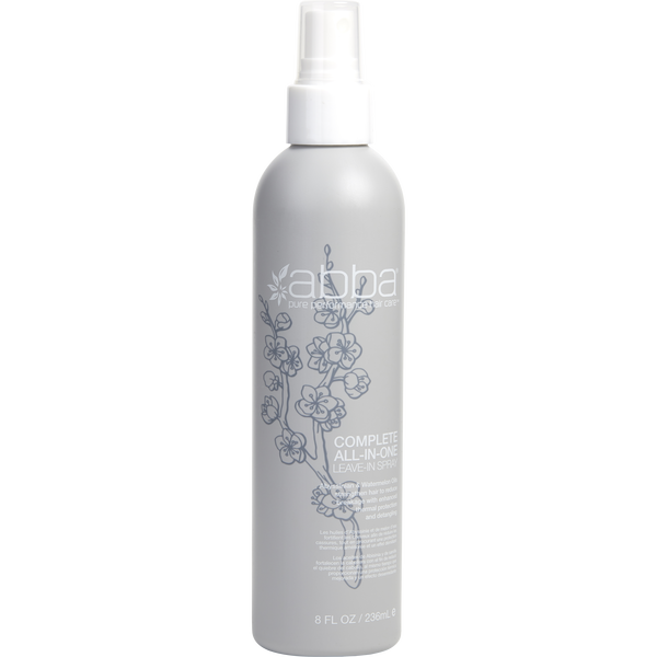 Abba by Abba Pure & Natural Hair Care, Complete All-In-One Leave-In Spray 8 oz