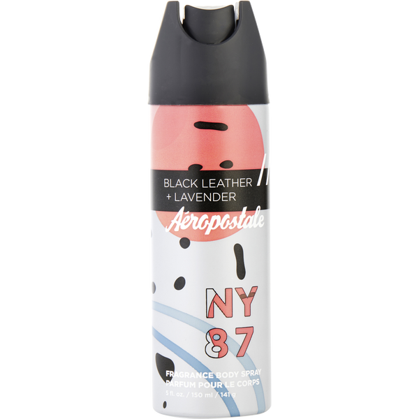 Aeropostale Black Leather & Lavender by Aeropostale, Body Spray 5 oz