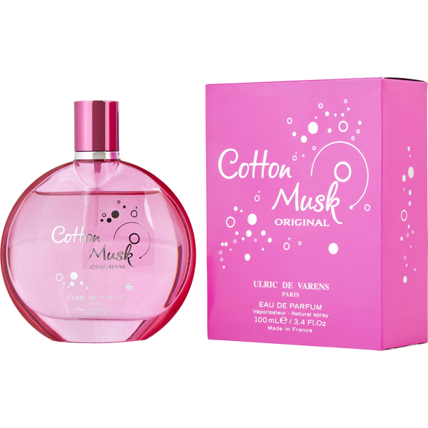 Ulric De Varens Cotton Musk by Ulric De Varens, Eau De Parfum Spray 3.4 oz