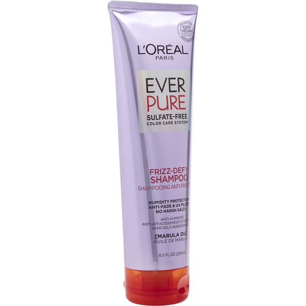 L'Oreal by L'Oreal, Everpure Sulfate Free Frizz-Defy Shampoo 8.5 oz