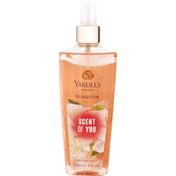 Yardley Sensation Scent Of You by Yardley, Fragrance Mist 8 oz