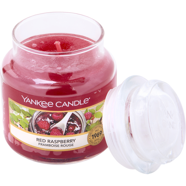 Yankee Candle by Yankee Candle, Red Raspberry Scented Small Jar 3.6 oz