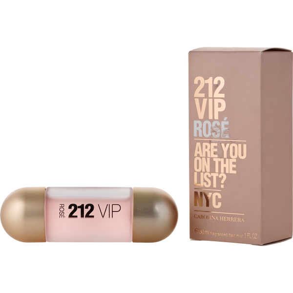 212 Vip Rose by Carolina Herrera, Hair Mist 1 oz, image 1 of 2