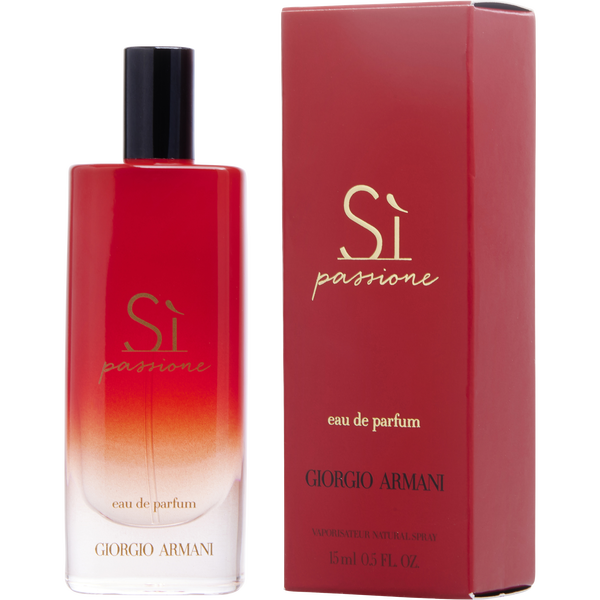 Armani Si Passione by Giorgio Armani, Eau De Parfum Spray 0.5 oz