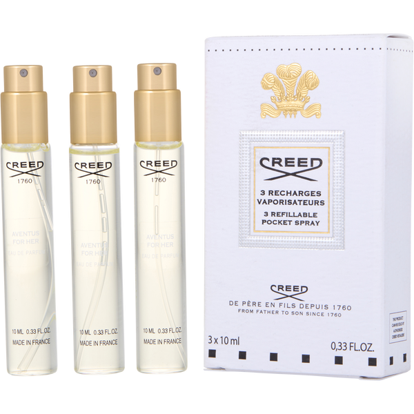 Creed Aventus For Her by Creed, Eau De Parfum Spray 0.33 oz Mini X3