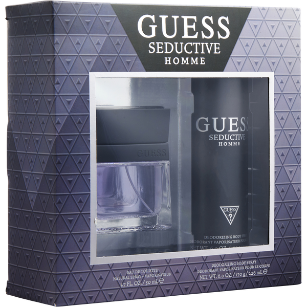 Guess Seductive Homme by Guess, Eau De Toilette Spray 1.7 oz & Deodorant Body Spray 6 oz