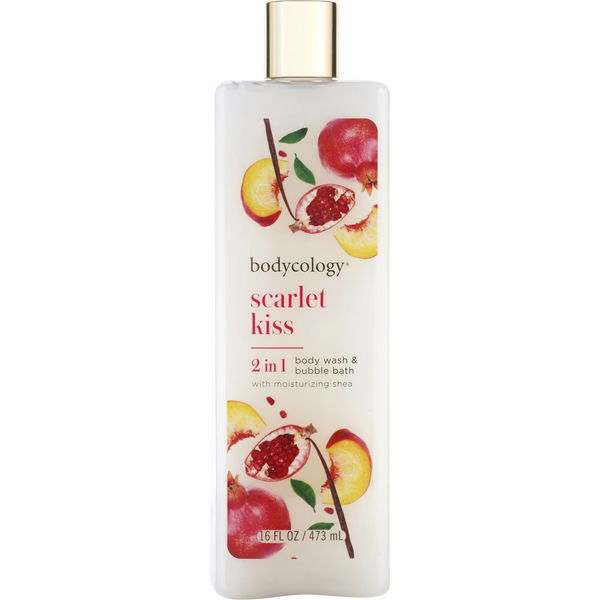 Bodycology Scarlet Kiss by Bodycology, Body Wash 16 oz