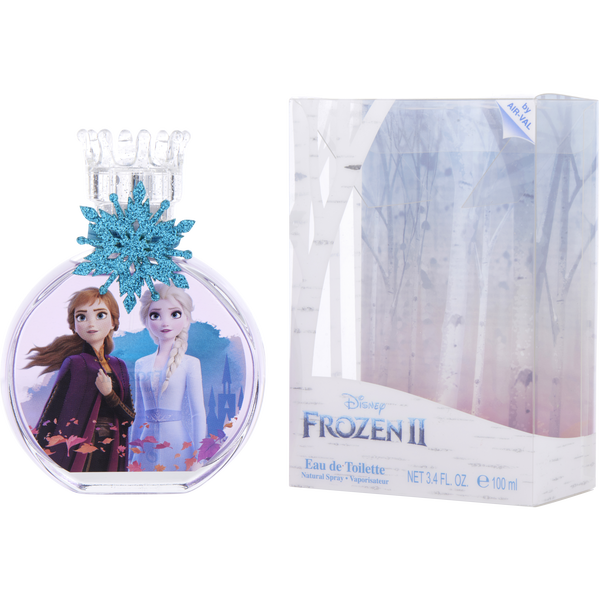 Frozen 2 Disney by Disney, Eau De Toilette Spray 3.4 oz & Charm
