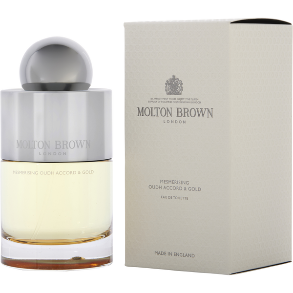 Molton Brown Mesmerising Oudh Accord & Gold by Molton Brown, Eau De Toilette Spray 3.4 oz