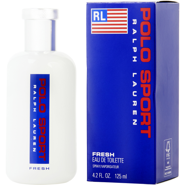 Polo Sport Fresh by Ralph Lauren, Eau De Toilette Spray 4.2 oz