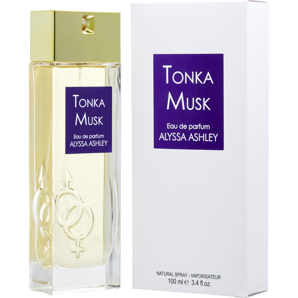 Alyssa Ashley Tonka Musk by Alyssa Ashley, Eau De Parfum Spray 3.4 oz