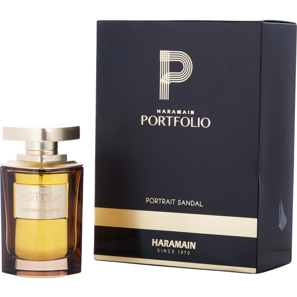 Al Haramain Portfolio Portrait Sandal by Al Haramain, Eau De Parfum Spray 2.5 oz