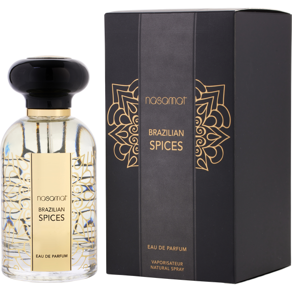 Nasamat Brazilian Spices Gold by Nasamat, Eau De Parfum Spray 3.4 oz