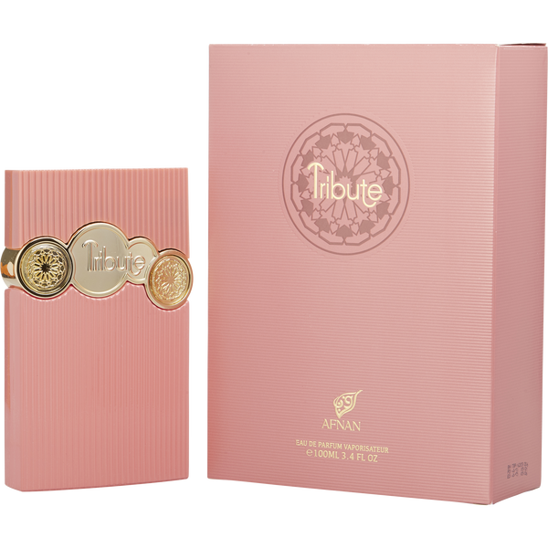 Afnan Tribute Pink by Afnan Perfumes, Eau De Parfum Spray (Luxury Collection) 3.4 oz
