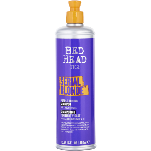 Bed Head by Tigi, Serial Blond Purple Toning Shampoo 13.53 oz