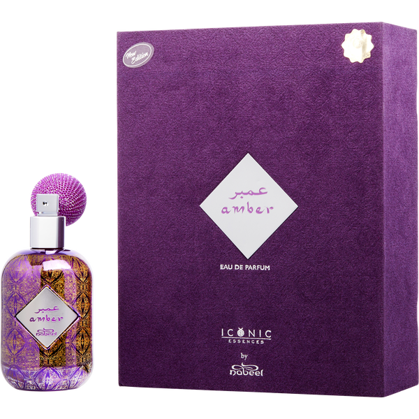Nabeel Amber by Nabeel, Eau De Parfum Spray 3.4 oz
