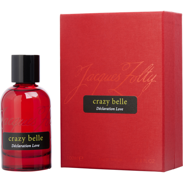 Jacques Zolty Crazy Belle Declaration Love by Jacques Zolty, Parfum Spray 3.4 oz